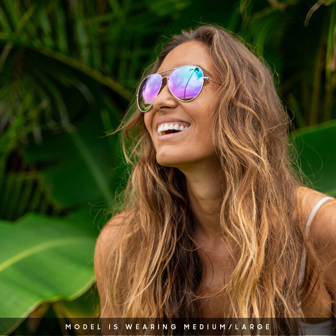 Shady Rays - Tangle Free Aviator - Lagoon Polarized  display picture 1