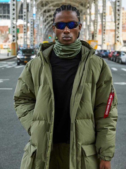 Alpha Industries - LONG PUFFER PARKA - Military & First Responder