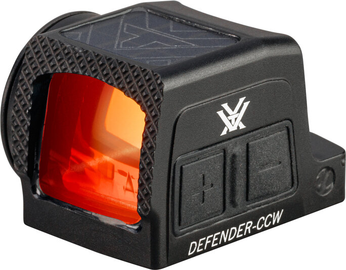 Vortex Optics - Defender-CCW Enclosed Solar Micro Red Dot 3 MOA