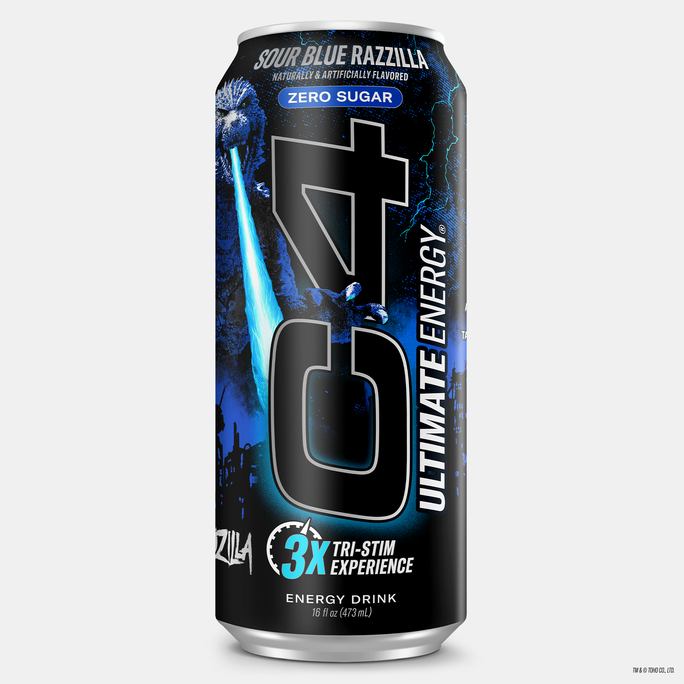 Cellucor - C4 Ultimate Energy® Carbonated x Godzilla - Military