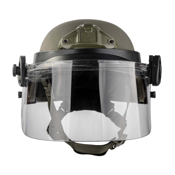kuo_yu_edwardサイドカウル＆ダミーヒンジ&ウインカプロテクター Team Wendy - Paulson® EPIC® DK6 Band Mounted Face Shield