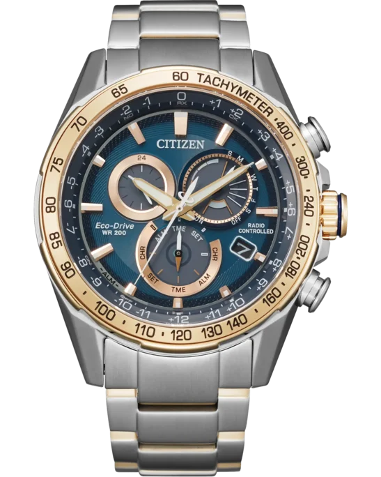 Citizen Watch - Men's 43 mm Eco-Drive PCAT Stainless Steel Watch