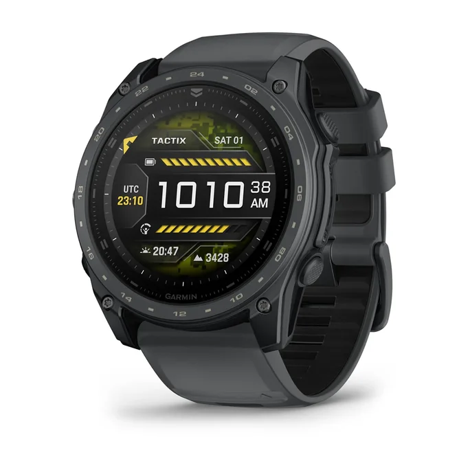 Garmin - 51mm Tactix 8 AMOLED Cerakote Watch - Military & Gov't
