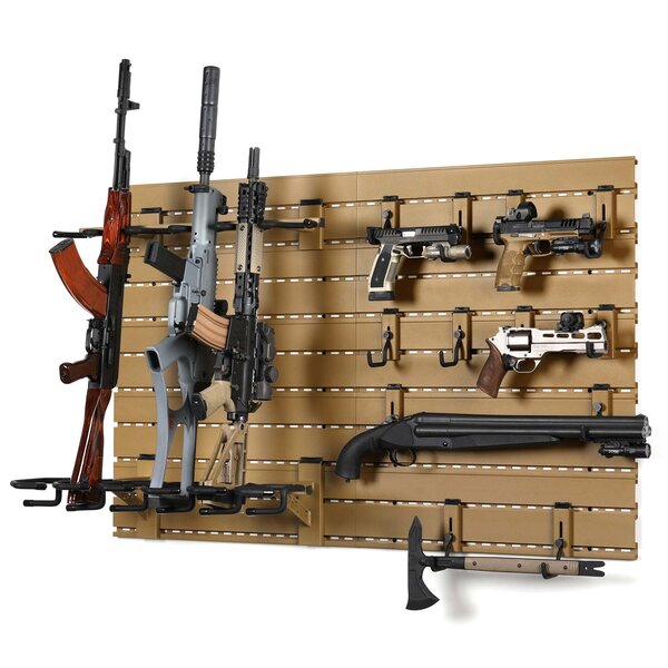 Savior Equipment - Wall Rack System - 10 Panel Kit W/ Attachments ...