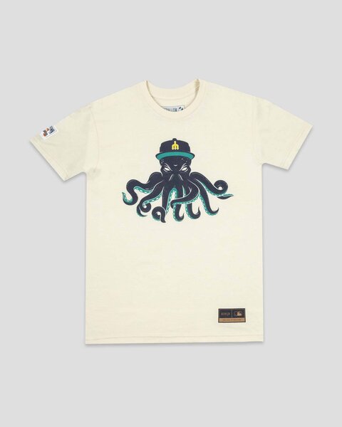 Baseballism - Mariners Monster T-Shirt (Cream) - Seattle Mariners ...