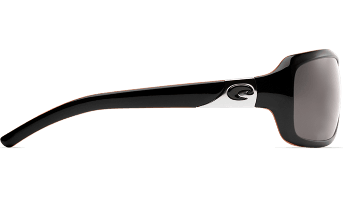 Costa Isabella 580P Polarized Sunglasses with Black Case Costa Del Mar Isabela Sunglasses - Shiny Seagrass/Green  main image 3
