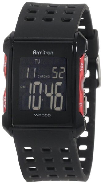 armitron rectangular watch