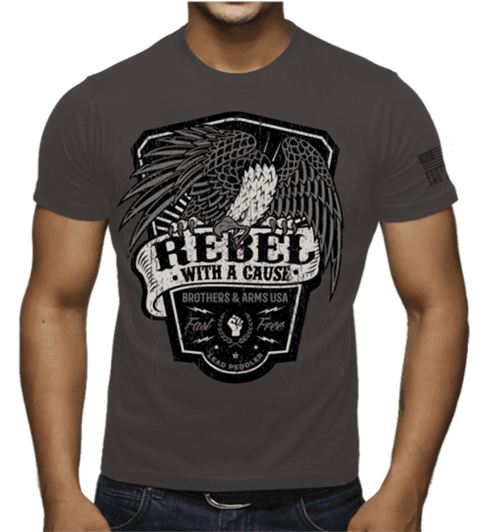 t shirt colourful rebel