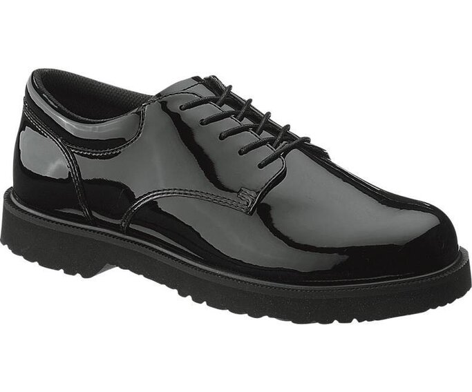 Bates - Men's High Gloss Duty Oxford Shoes Military Discount | GovX
