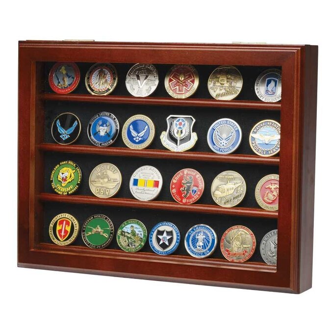 Medals Of America 32 Coin Wall Mount Display Case - Coin Wall Display Case Medals Of America 32 Coin Wall Mount Display Case - Coin Wall Display Case
