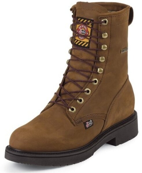 gore tex justin boots