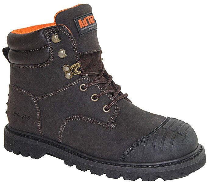 Orthotic steel toe work boots Clearance