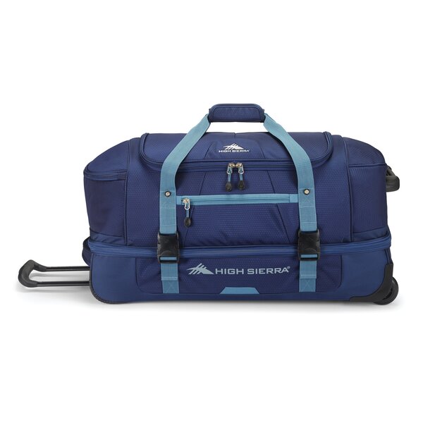 High Sierra Fairlead 28" Drop Bottom Wheeled Duffel Discounts for