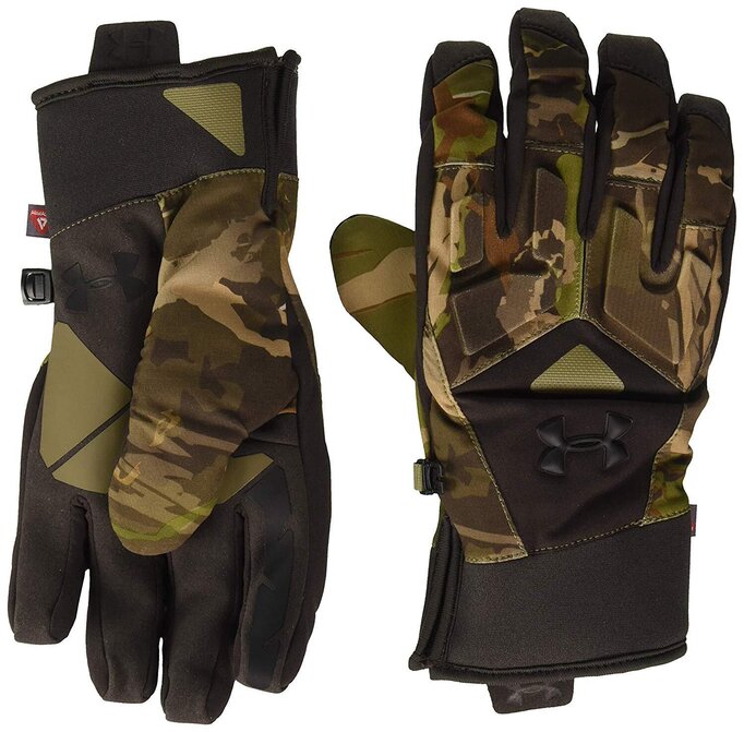 under armour coldgear infrared scent control gloves