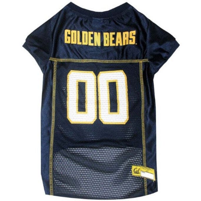 Furry-Happiness - California Berkeley Golden Bears Pet Dog Jersey by Pets  First - Military & First Responder Discounts
