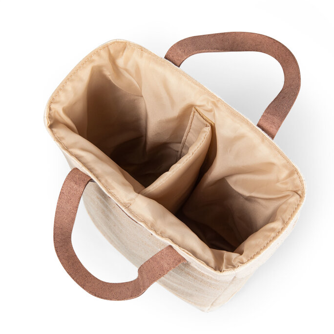 Pinot 3-Bottle Insulated Wine Bag - Beige