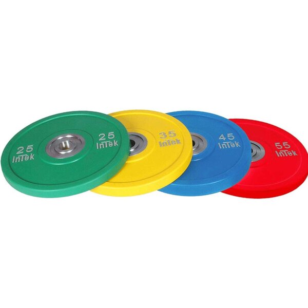 Barbell Flex InTek Strength Armor Series LB & KG Urethane Color