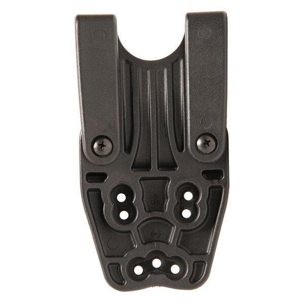 Blackhawk t-series l2d, duty holster, left hand, black finish, fits glock 17/22/31 with tlr7 Blackhawk! - Jacket Slot Duty Belt Loop - Military & Gov't Discounts | GovX