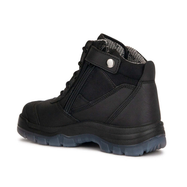 Rock Rooster Footwear Inc - ROCKROOSTER Crisson Black 6 inch Zip sided ...