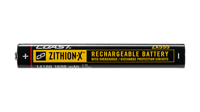 COAST Products - ZX555 Rechargeable Battery - Military & First