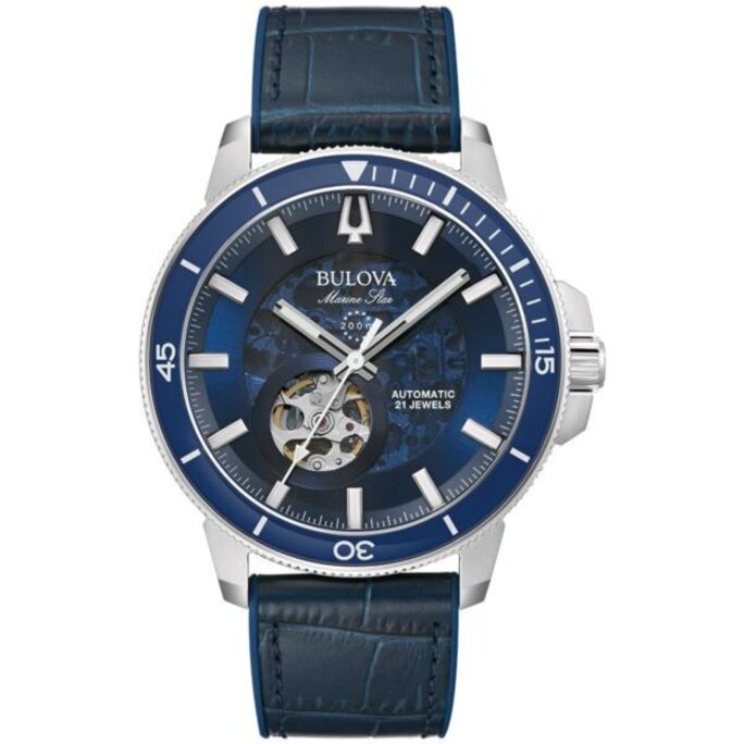 bulova men's 45mm modern black ip stainless steel bracelet watch