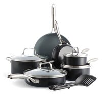 Farberware 12-Piece purECOok Ceramic Nonstick Cookware Set - Aqua