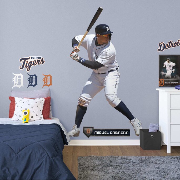 Miguel Cabrera - Officially Licensed MLB Removable Wall Decal