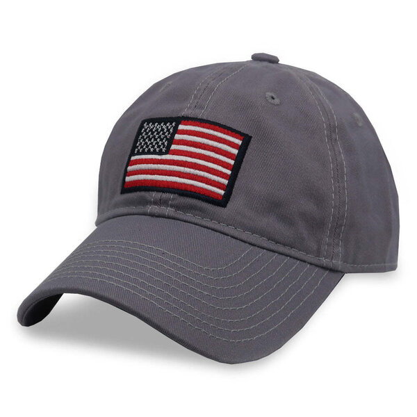 Navy Gear - AFG American Flag Hat (Grey) - Military & First Responder ...