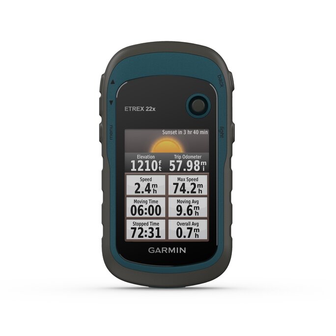 Garmin - eTrex 22x Rugged Handheld GPS - Military & Gov't