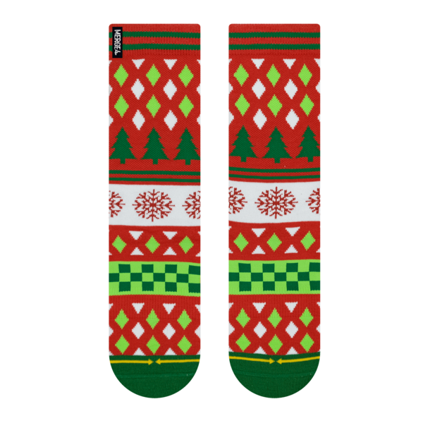 MERGE4 - REPREVE® Ugly Sweater Crew Socks - Military & First Responder ...