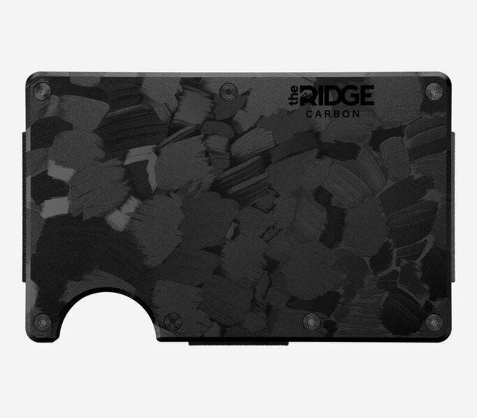 Ridge Wallet - Carbon Fiber Ridge Wallet Money Clip Military