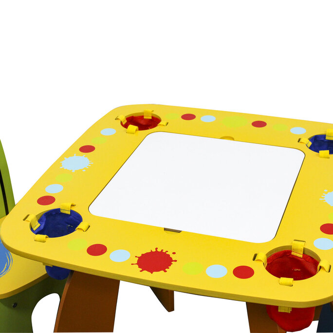 Crayola wooden table 2024 and chair set