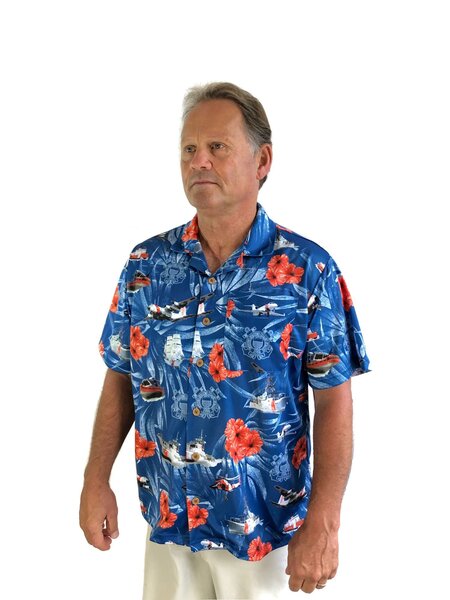 AE Sport - Coast Guard Hawaiian Shirt - Military & Gov't Discounts