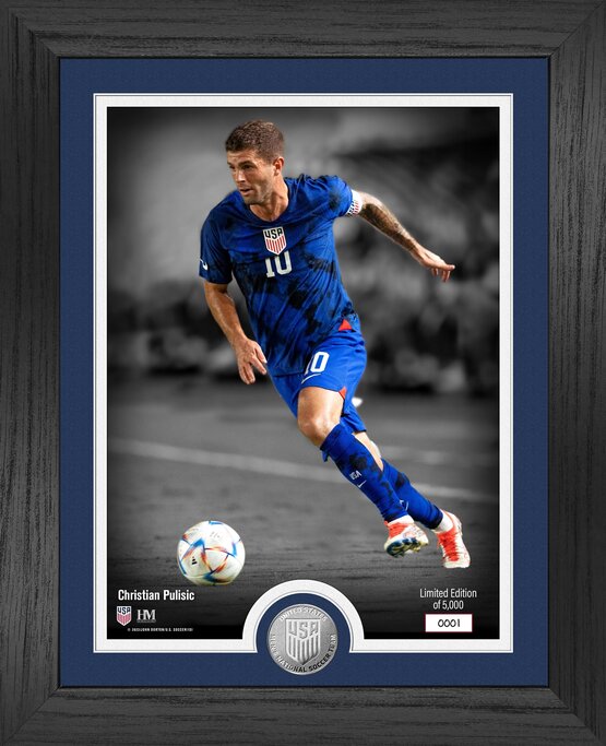 Brenden Aaronson Impact Jersey Frame, SOCCER.COM