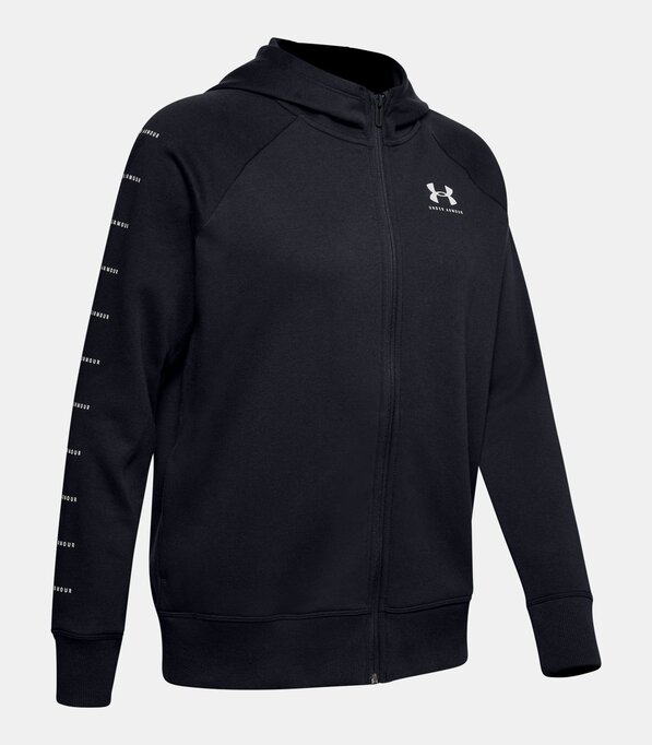 Under Armour Damen Oberteil Rival Fleece Graphic Lc Crew