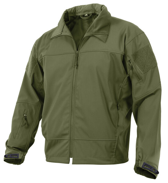 Rothco - Men's Covert Ops Light Weight Soft Shell Jacket - Military ...