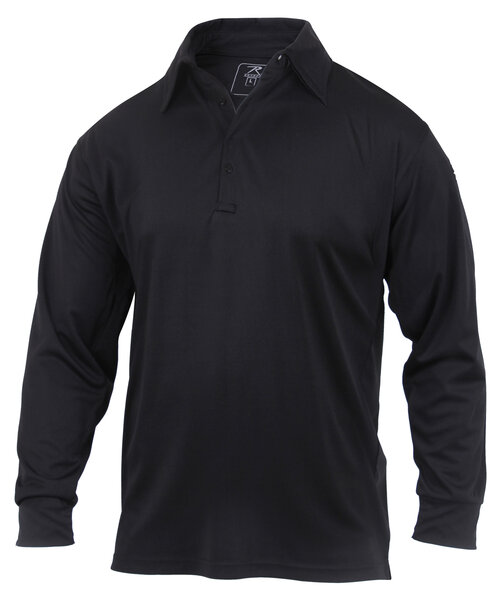 Rothco - Men's Long Sleeve Tactical Performance Polo - Military & Gov't ...