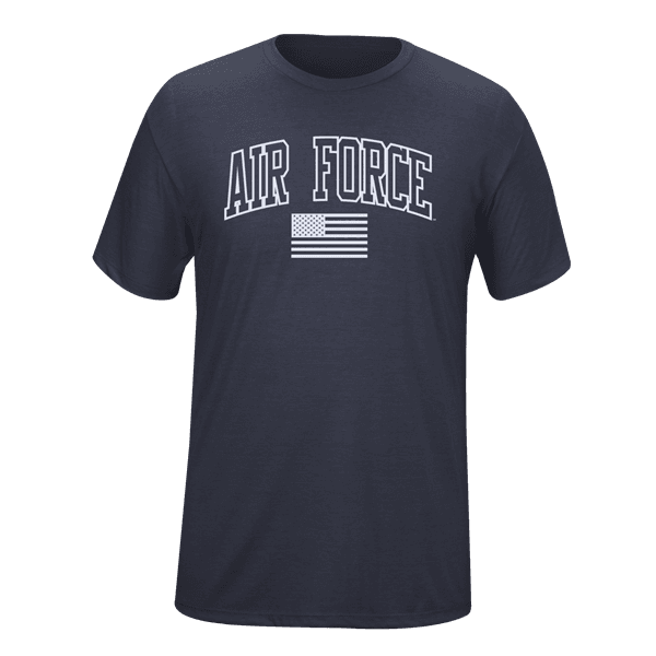 TLJ Marketing - Military Cotton T-Shirt - American Flag - Air Force ...