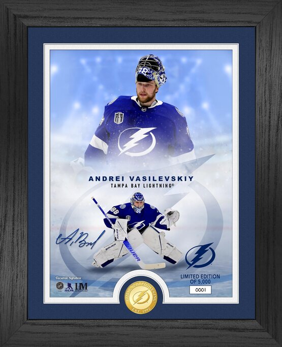 The Highland Mint - Tampa Bay Lightning Andrei Vasilevskiy Legends Silver  Coin Photo Mint - Discounts for Veterans, VA employees and their families!