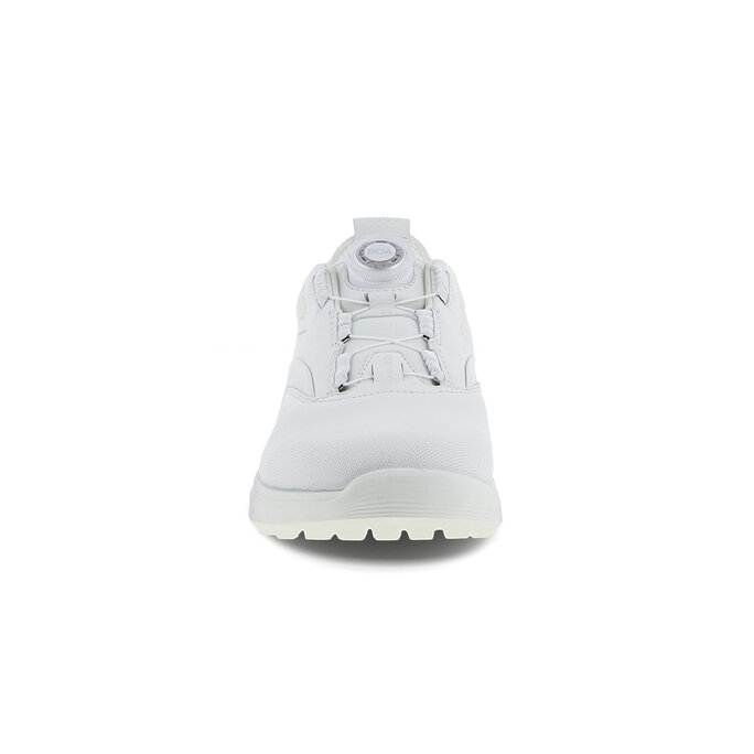 Ecco Women's Golf S-Three Boa Shoe White/Delicacy/White