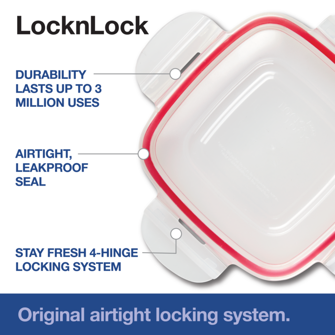  LocknLock Easy Essentials Container and Scoop Food