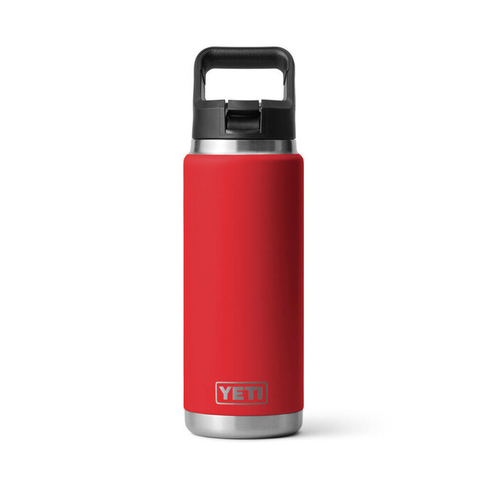 Yeti - 26 oz Rambler Bottle with Chug Cap Rescue Red