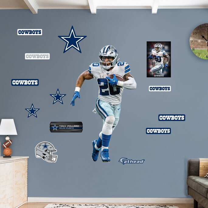 Fathead - Dallas Cowboys: Tony Pollard 2022 - Officially Licensed