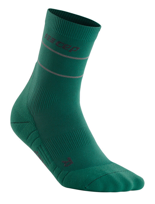 CEP Mens Mid-Cut Compression Wool Socks Allday Merino Athletic Mid-Cut Socks
