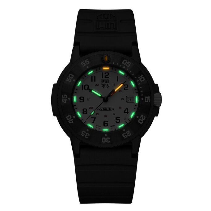 Luminox - Men's 43mm Navy SEAL 3000 Series Watch - Military & Gov