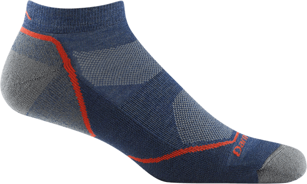 Darn Tough - Men's Light Hiker No Show Lightweight with Cushion Socks ...
