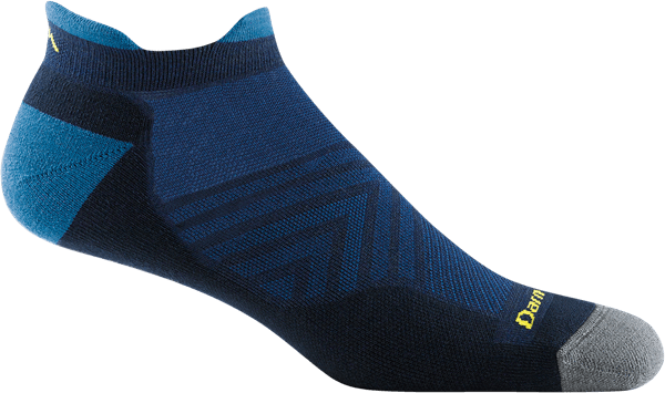 Darn Tough - Men's Run No Show Tab Ultra-Lightweight with Cushion Socks ...