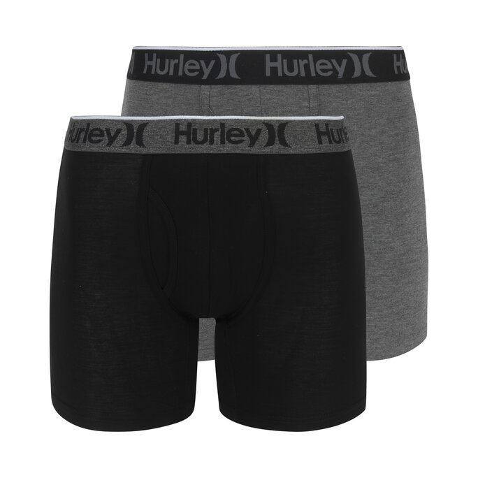 Hurley - Men's 2pk Everyday Solid Main Boxer Brief - Discounts for  Veterans, VA employees and their families!