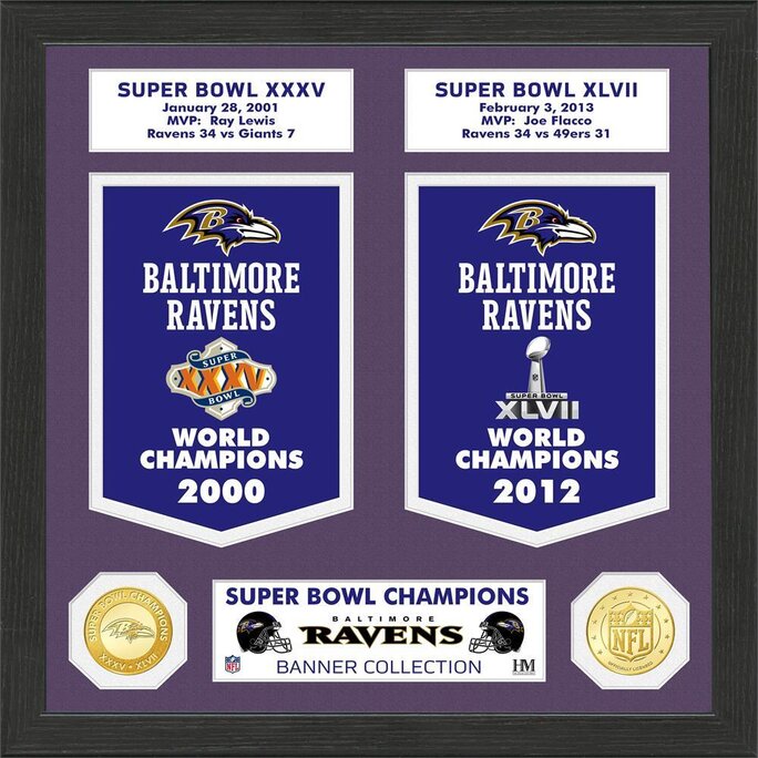 Baltimore Colts Super Bowl Champions Deluxe Gold Coin Ticket