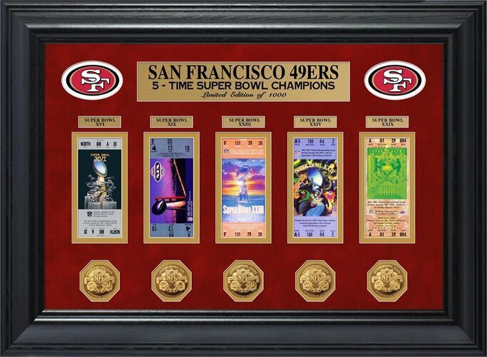 George Kittle San Francisco 49ers Signature Bronze Coin Photo Mint